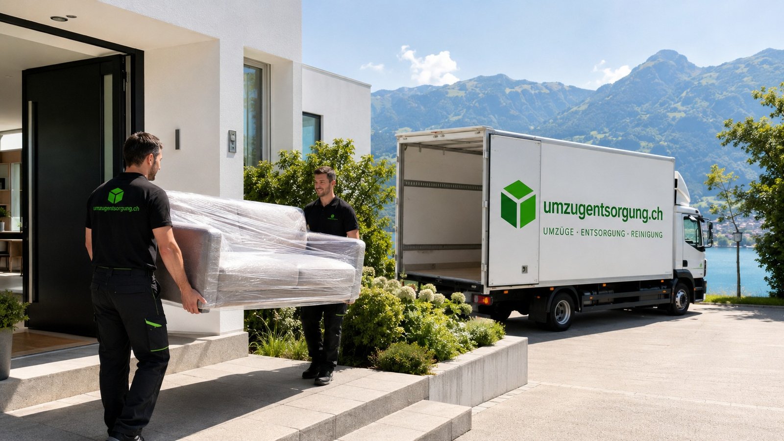 Umzugsteam beim Möbeltransport